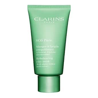 Clarins SOS Pure Rebalancing Clay Mask | Matte, Clean and More Beautiful Skin 10 Minutes After Application* | Purifies, Minimizes Shine and Visibly Tightens Pores | Oily To Combination Skin Types
